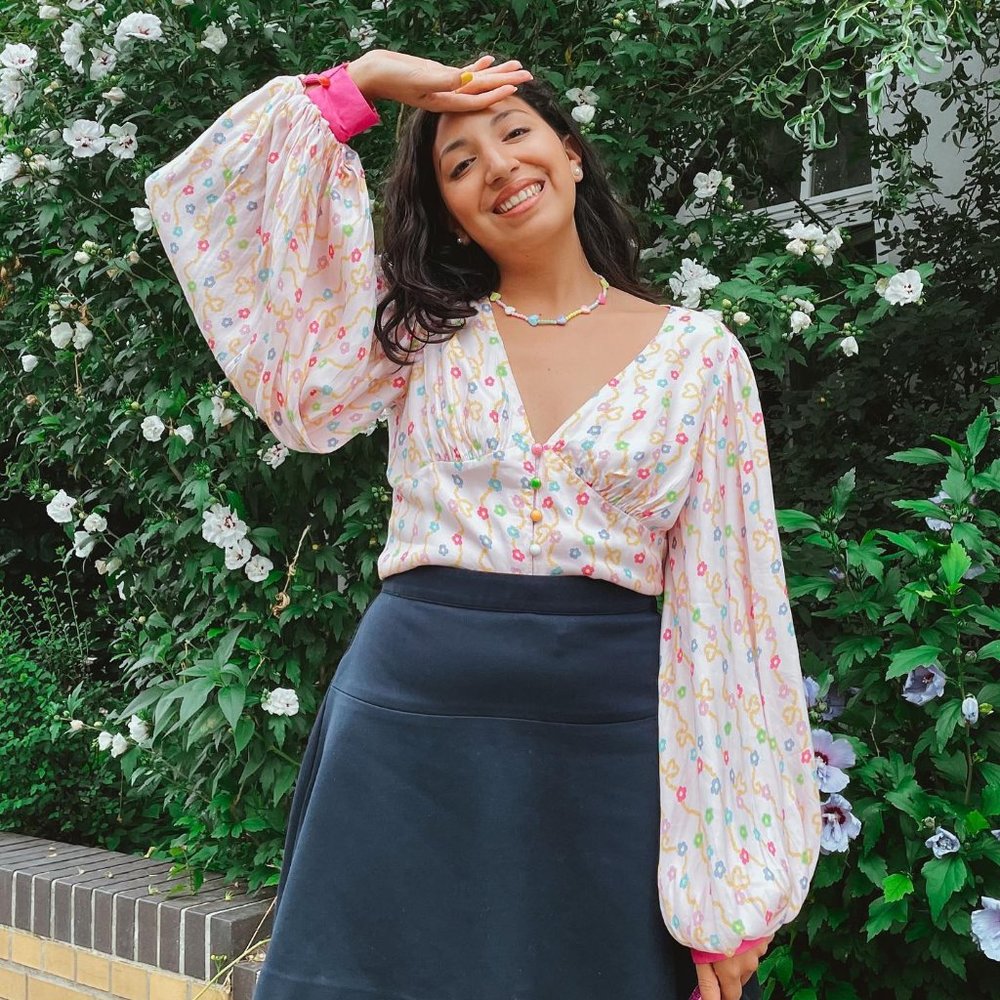 Julyliebe Cute Beads Blouse